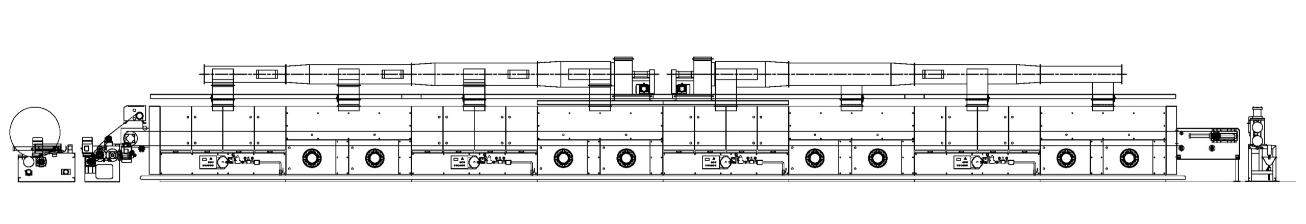 2.2.2 不織布上漿烘乾機